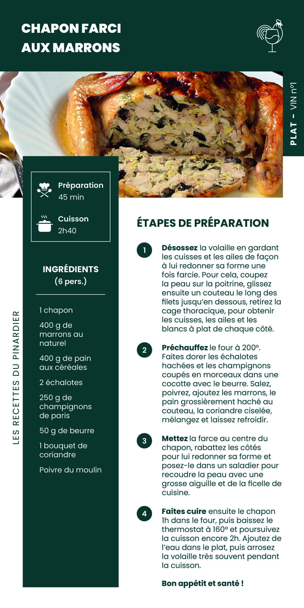 Recette Pinardier