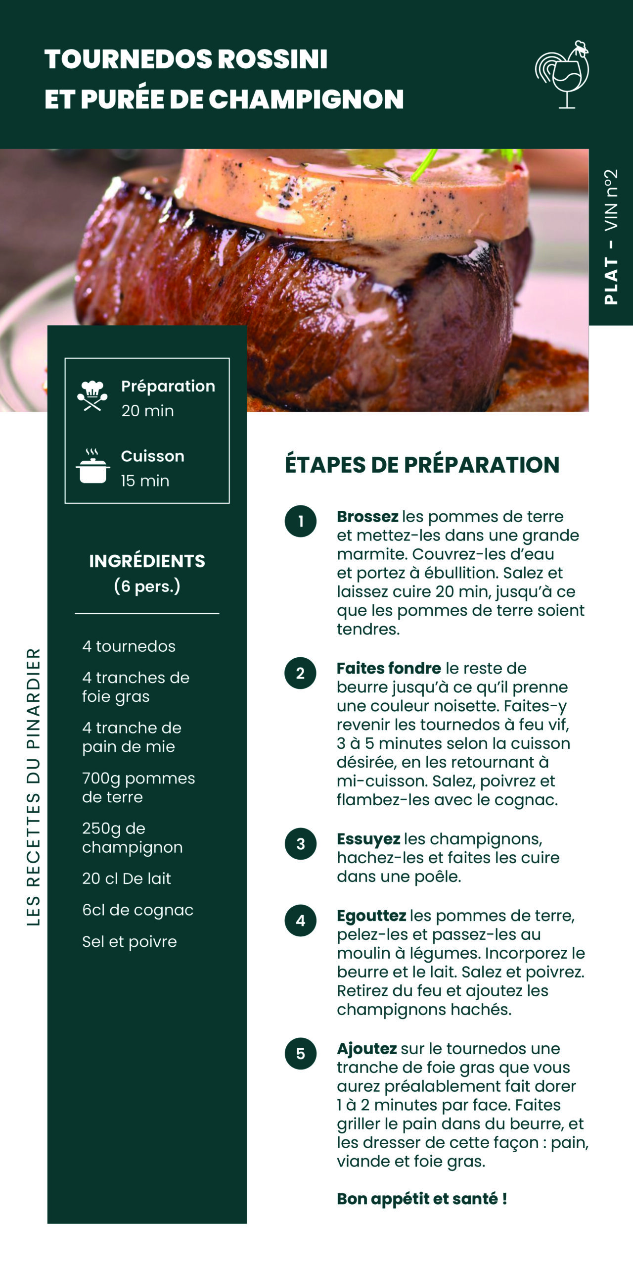 Recette Pinardier